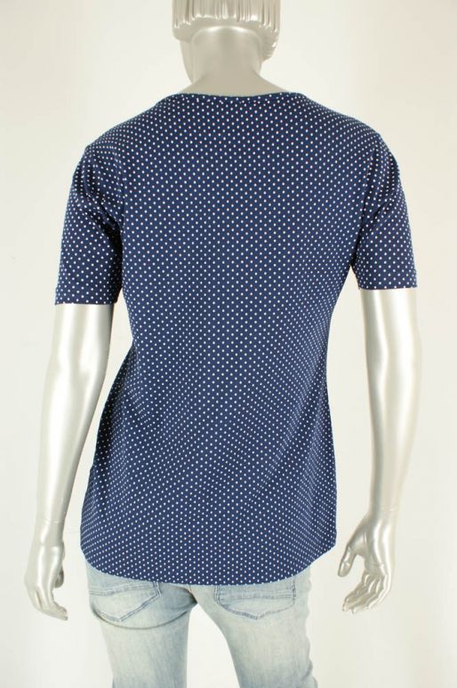 Azuri, Stip Blauw/Wit - Shirts