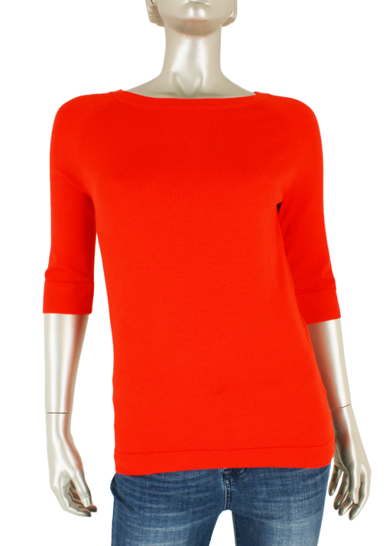Beau Femme Mode, 1L384 Ruby Orange - Truien/Pullovers
